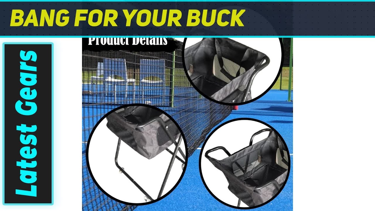 The Ultimate Pickleball Tennis Ball Cart: 175 Balls, Zero Hassle!