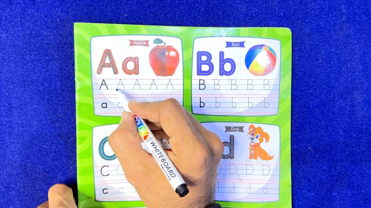 Alphabet letter abcd and capital ABCD learning #learning #abcd # ...
