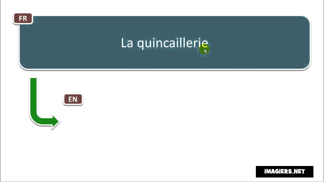 Quincaillerie Prononciation