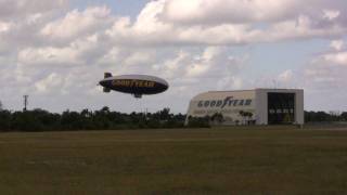 Goodyear Blimp at Pompano Beach