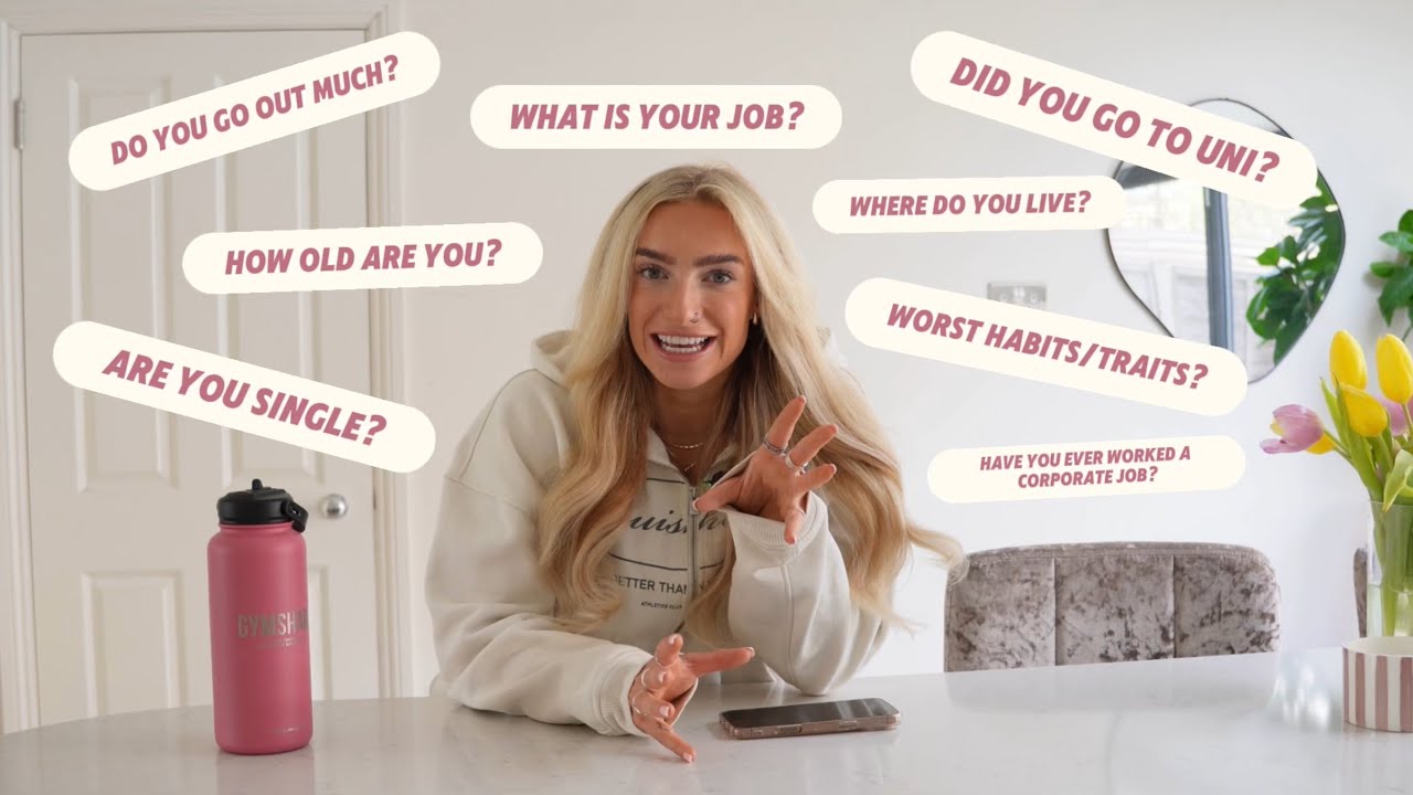 Q&A | WELCOME TO MY YOUTUBE!