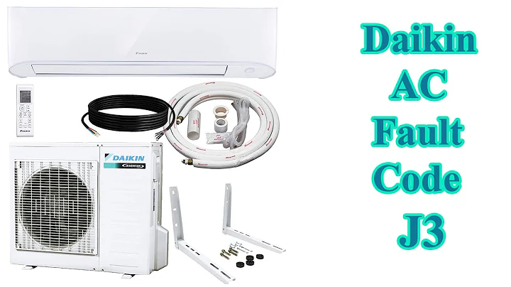 Daikin air conditioner error code j3 | How to fix ac daikin fault code j3?