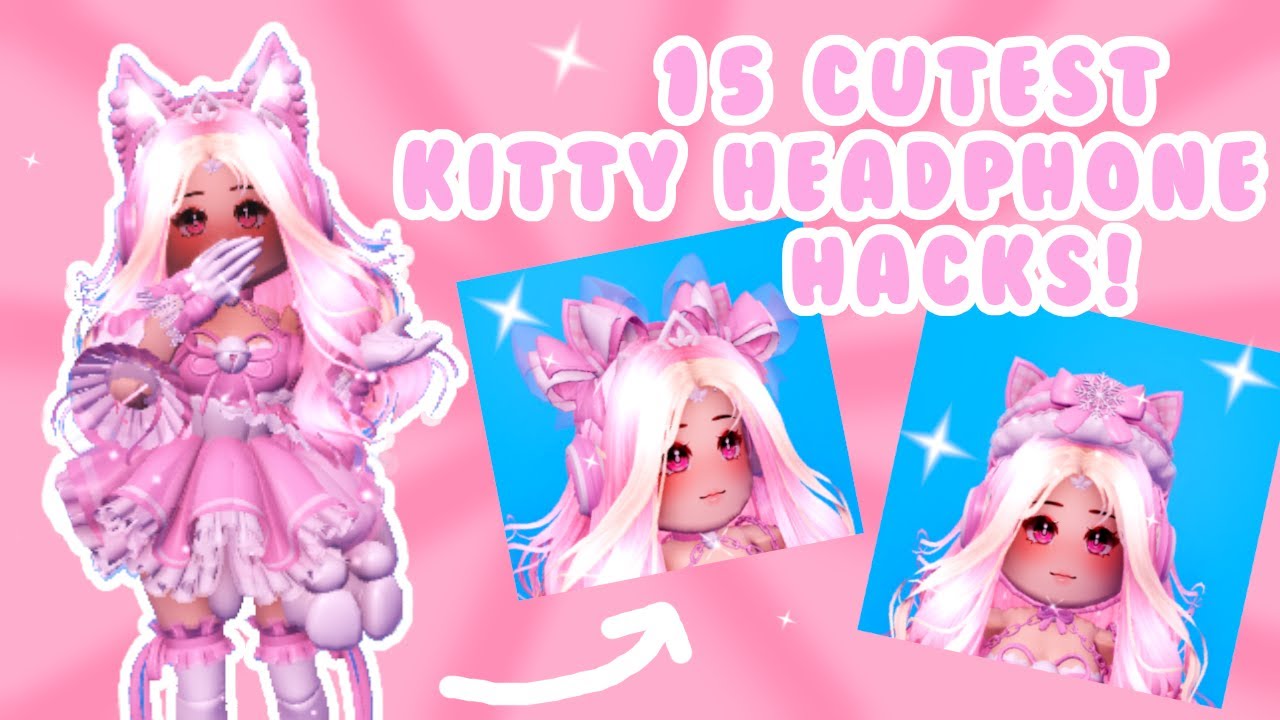 15 CUTEST BAD KITTY HEADPHONE OUTFIT HACKS!! Royale High outfit hacks