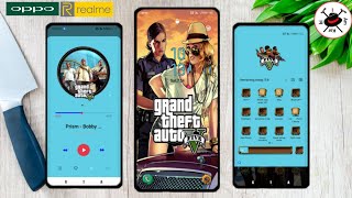 GTA (GRAND THEFT AUTO) Theme for RealmeUI and Oppo ColourOS || i am karbi || karbi theme video screenshot 5