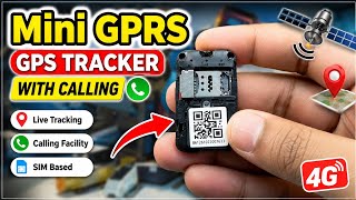 Mini GPRS GPS Tracker With Calling Facility | Live Tracking Device #gprs #viraltech #tech