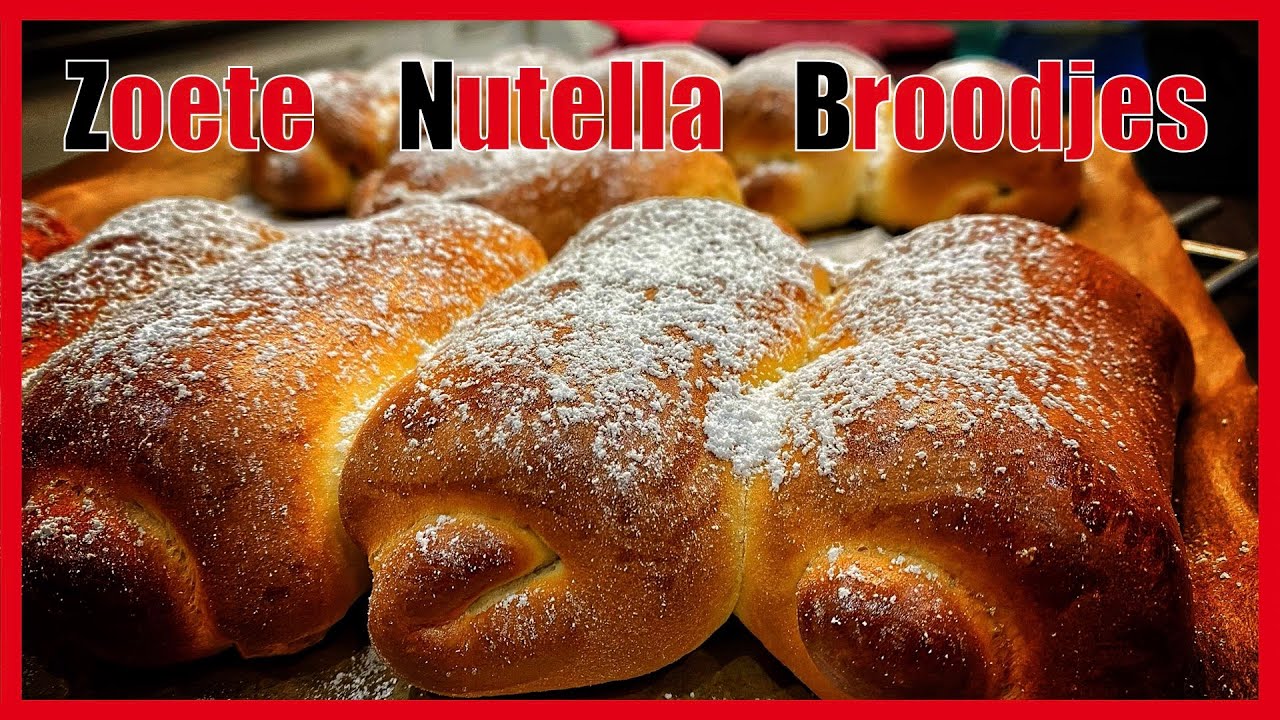 Zoete Nutella Broodjes | KOKEN MET GUNTHER
