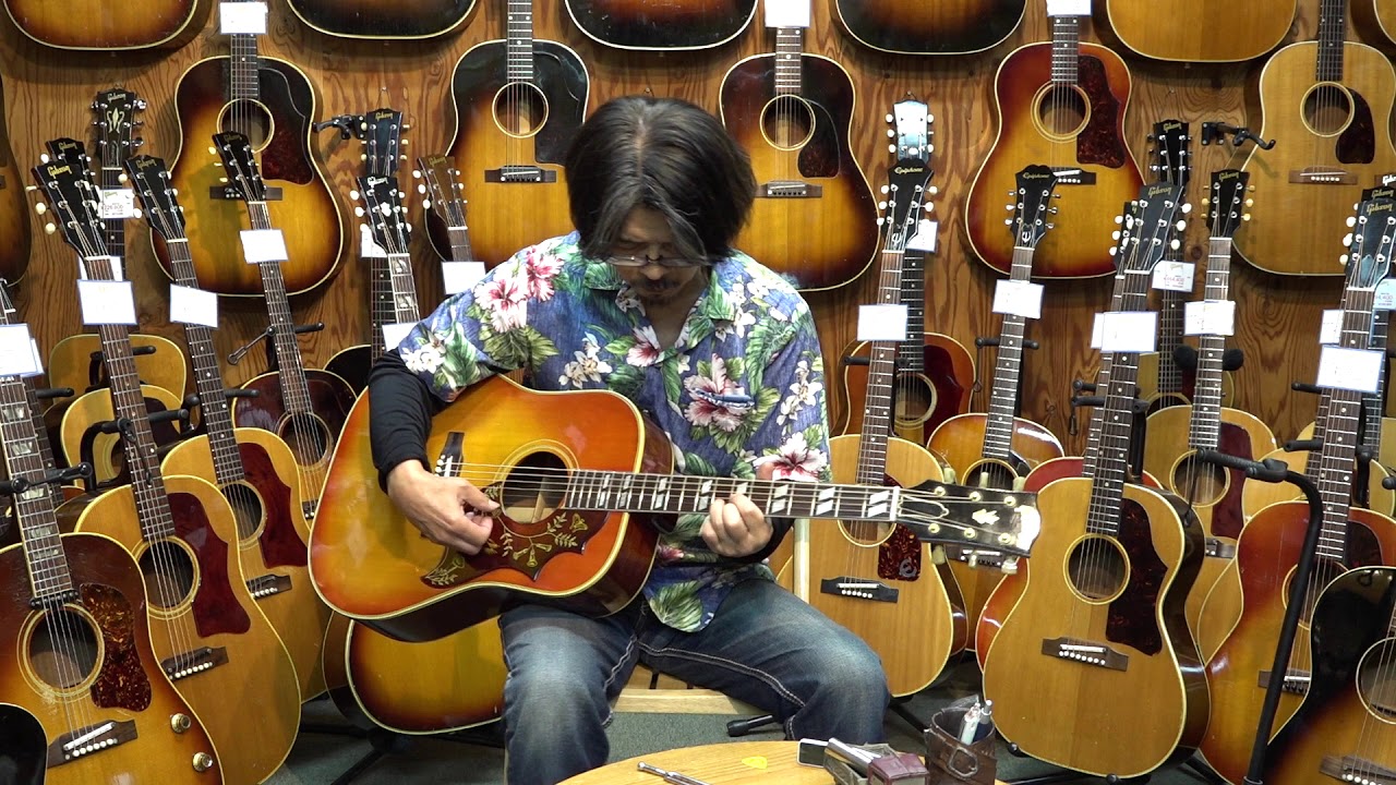 GIBSON HUMMINGBIRD 1965 YouTube