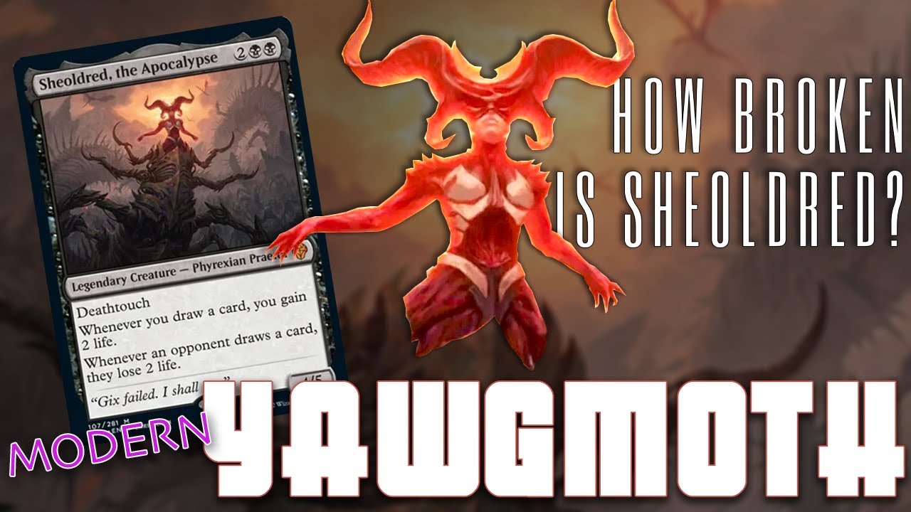 How BROKEN is Sheoldred, the Apocalypse in Yawgmoth?  UNDEFEATED | MTGO Modern League Trophy 5-0!