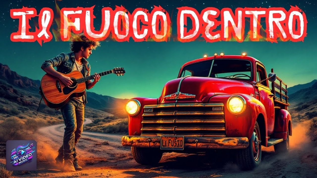 Il Fuoco dentro - Canzone Rock e Grintosa | AiVideoMusic - YouTube