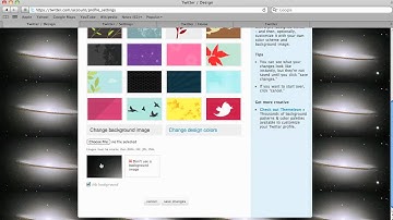 Twitter Video Tutorial: Design, Picture and Settings -How to and Why