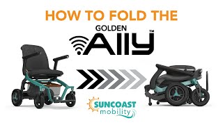 How to Fold the Golden Technologies Ally Sport Power Wheelchair | Step-by-Step Guide