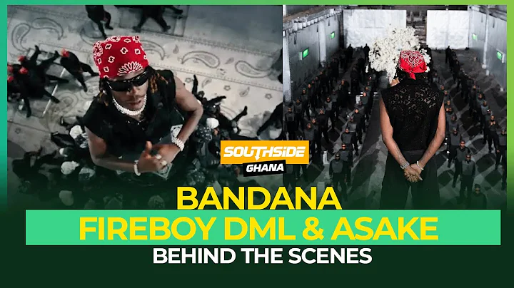 Fireboy DML & Asake Bandana Behind the scenes