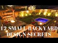 Small landscape design ideas 12 secrets
