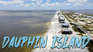 A Quick Look at Dauphin Island Alabama With Drone Footage