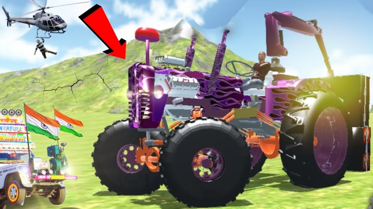 Tractor Dj 🔥!! Tractor Dj Stunt Video !! Motu Patlu !! Remix song !! 2W