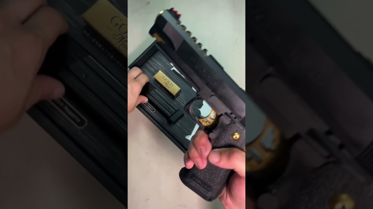 Unboxing da HI CAPA 5.1 GOLD MATCH | Tokyo Marui AIRSOFT 🇯🇵