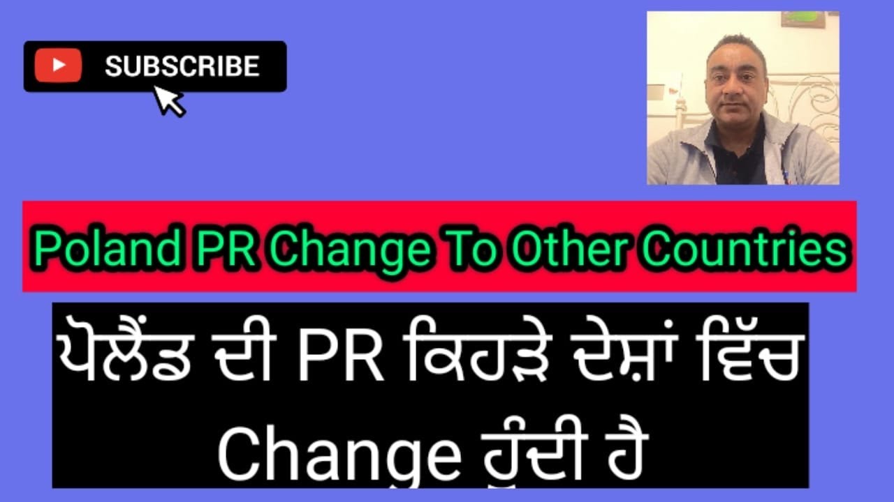 Poland PR Change To Other Countries