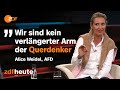AfD, Querdenker und Spitzenkandidatur Weidel | Markus Lanz vom 04. Mai 2021