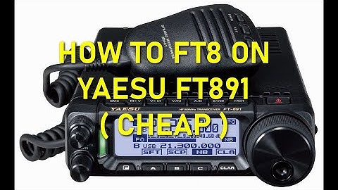 FT8 Using FT891 And Simple Components