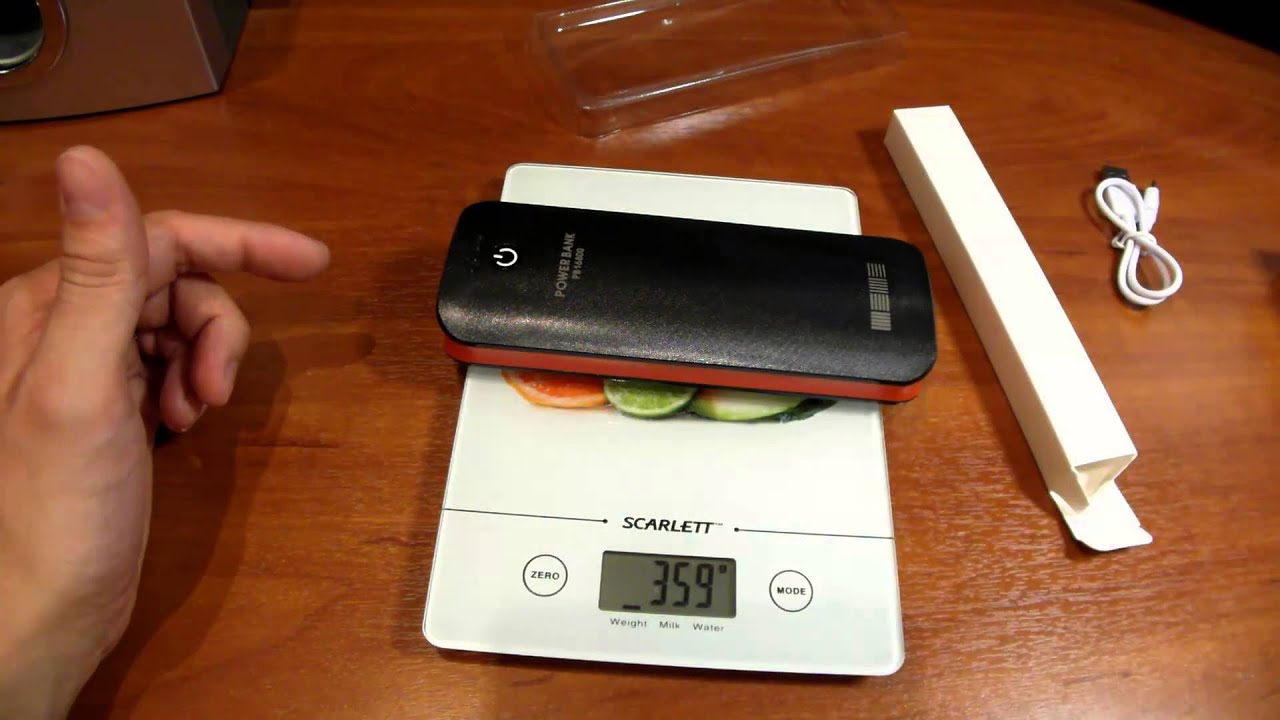 РАСПАКОВКА INTERSTEP POWER BANK PB16800 mah.