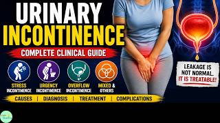 Urinary Incontinence: Types, Pathophysiology, Symptoms, Diagnosis, Treatment & Complications
