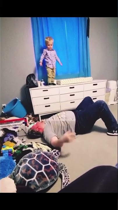 WWE Fight with baby | WWE Child Fighting with son vs father | paying game with son