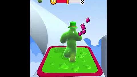 Blob Runner 3D - All levels Gameplay Android, IOS gaming level 42