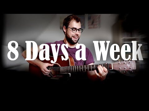 8-days-a-week---the-beatles-|-acoustic-fingerstyle-guitar-cover-|-severin-gomboc