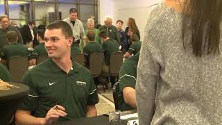 Former Tigers Skipper Jim Leyland Speaks At MSU's Annual First Pitch Dinner