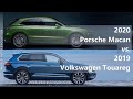 2020 Porsche Macan vs 2019 Volkswagen Touareg (technical comparison)