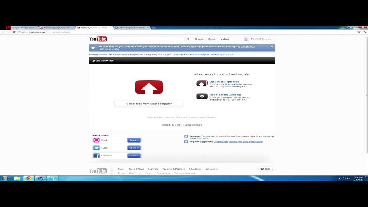 how to extend the size limit and time limit on youtube videos hd youtube size limit