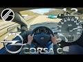 Opel Corsa C 1.2 | 75 PS | Top Speed Drive German Autobahn No Speed Limit POV