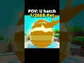 Hatching a 1/266B SHINY MYTHIC MECH ROBOT in Bubble Gum Simulator: Infinity