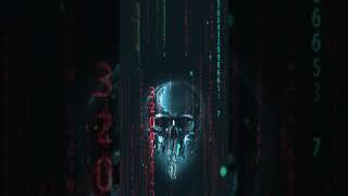 Skull hacker technology code