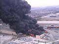 Savannah Cams aeriel view of the warehouse fire at Georgia Ports