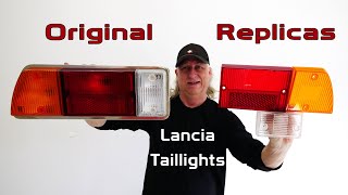 Resin Casting Lancia Brake Lights