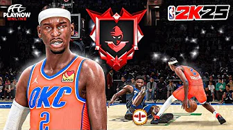 Shai Gilgeous-Alexander is UNSTOPPABLE in NBA 2K25 Play Now Online thumbnail