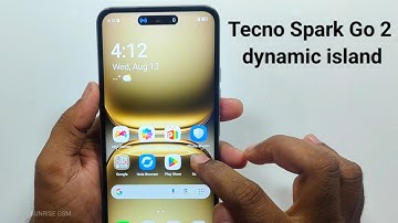 Tecno Spark GO 2 Dynamic island Setting 
