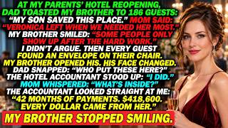 My Parents Gave My Brother Credit for Saving Their Hotel—Then 186 Guests Opened the Same Envelope