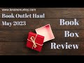 May 2023 Book Outlet Haul Unboxing