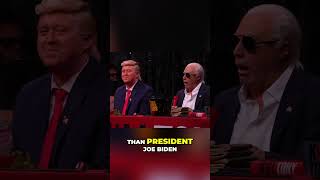 Trump Impersonator SHOCKED by Biden Reveal! Unforgettable Moment #shorts