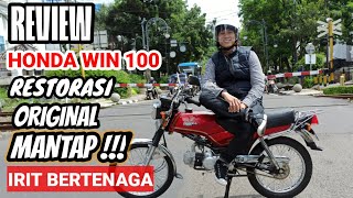 HONDA WIN RESTORASI FULL ORIGINAL  RASANYA IRIT DAN BERTENAGA  MANTAP