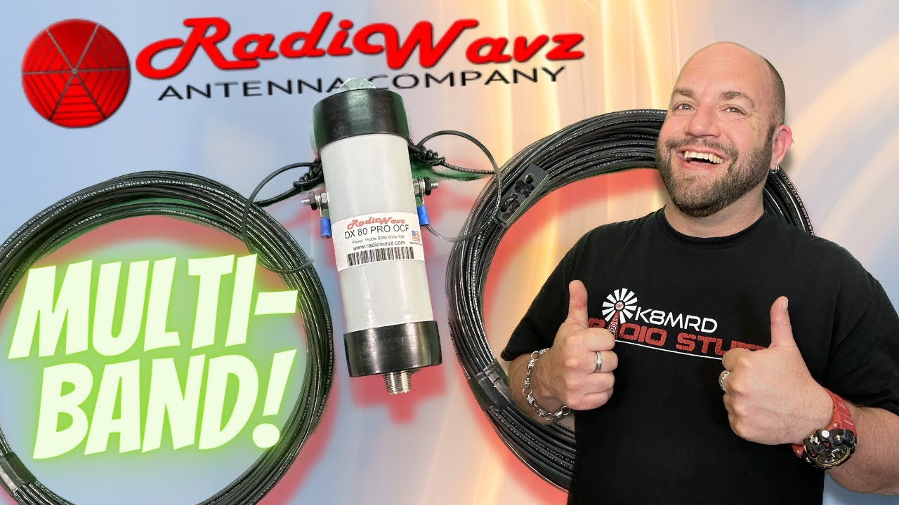 RadioWavz DX 80 Pro Line OCFD Ham Radio Antenna YouTube