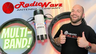 RadioWavz DX 80 Pro Line OCFD Ham Radio Antenna