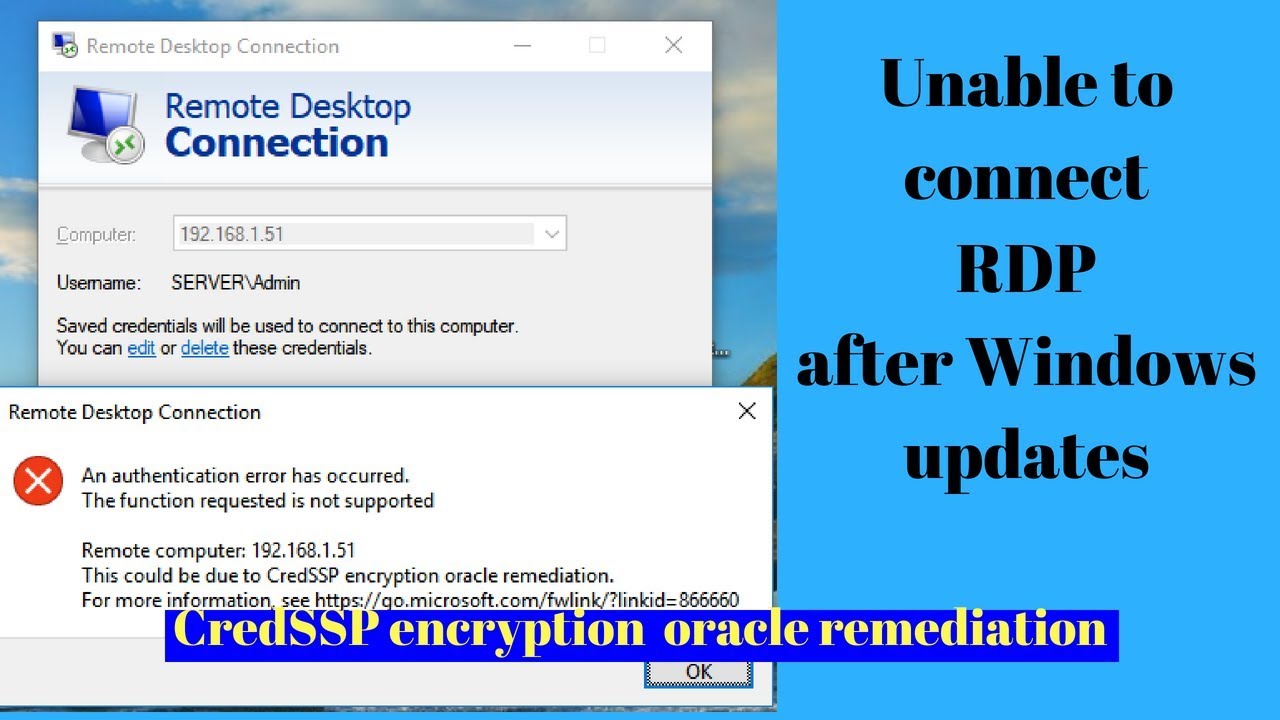 RDP ошибка. Ошибка RDP CREDSSP. Ошибка RDP подключения CREDSSP encryption Oracle Remediation. Error connect RDP.