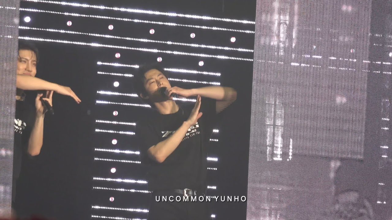 [250215] ZOne | Ending 유노윤호 fancam