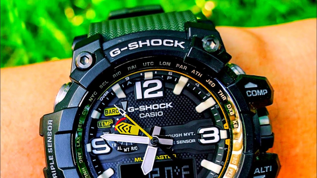 Casio G-Shock Mudmaster GWG-B1000MG-1A9: Magma-Inspired Beast with