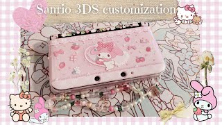 making my nintendo 3DS cute + pink~! 💕 sanrio inspired gaming accessories 💕