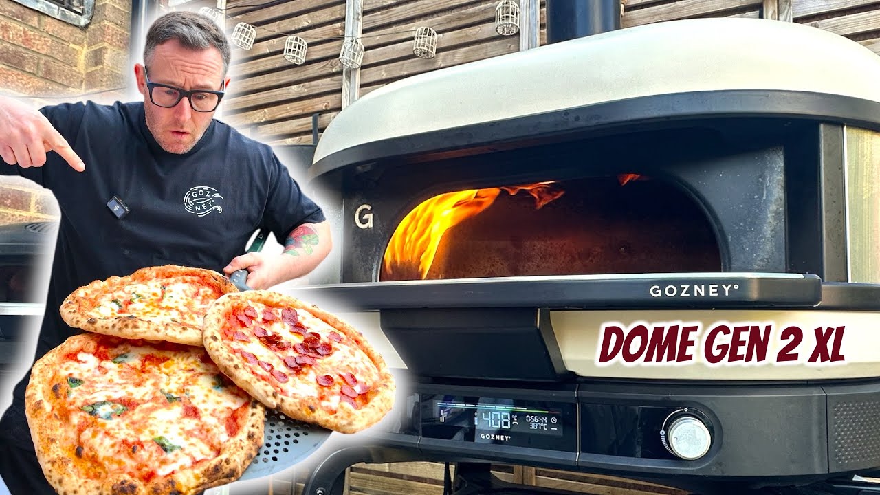 New Gozney Dome Gen 2 XL multiple pizza bakes