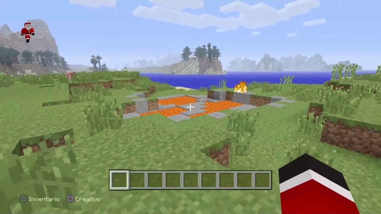 TUTORIAL : COMO HACER UNA BASURA EN MINECRAFT ( NO ES DE LAVA ) PS4